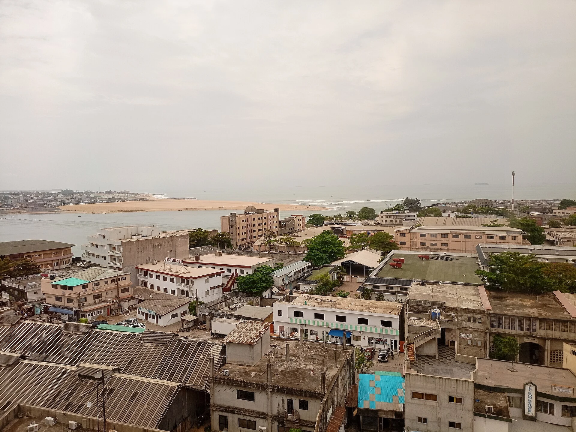Xwlacodji and Cotonou lagoon, 2021 · contextual photograph, cropped for display.